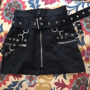 Carmar Denim Mini Skirt